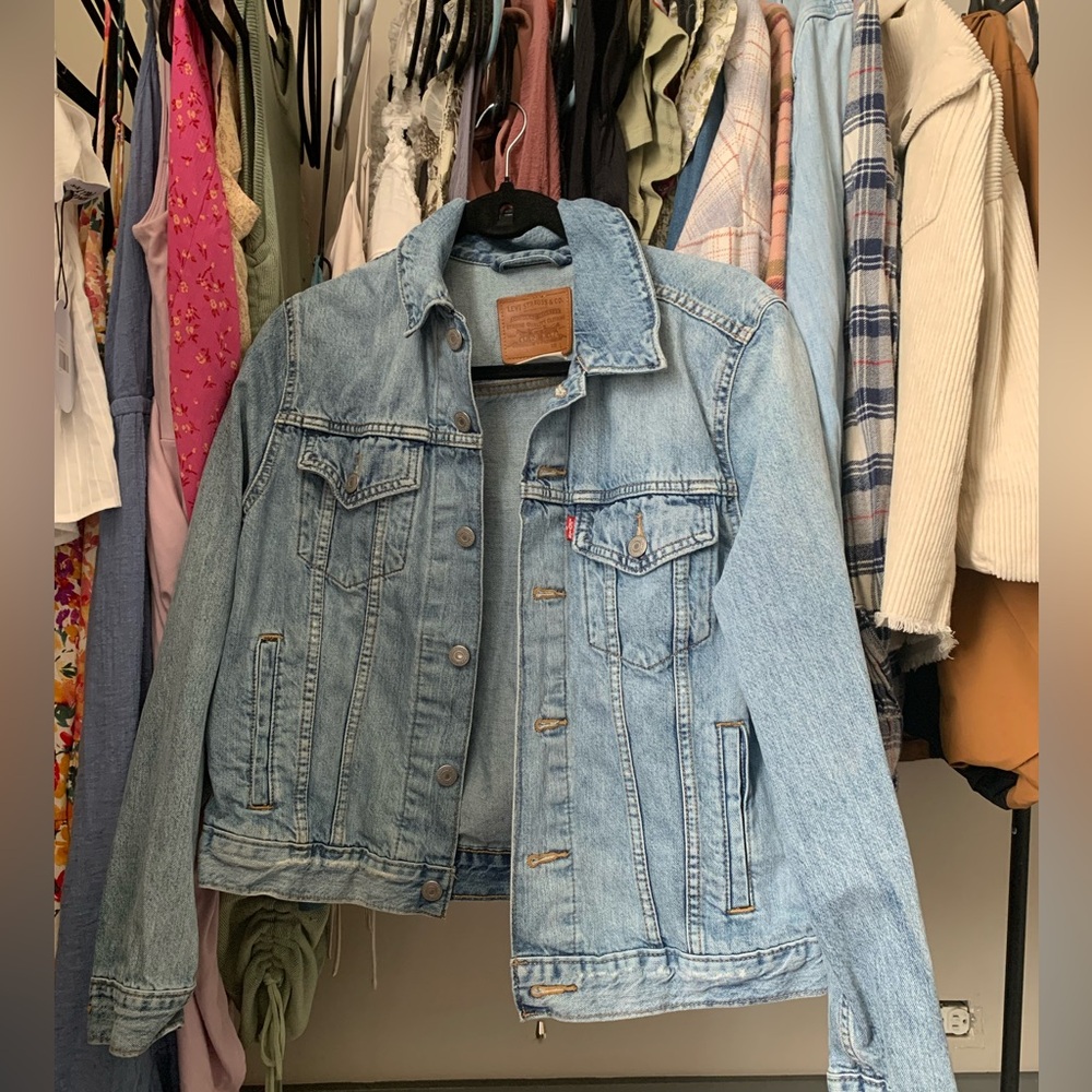 Levis jean jacket.